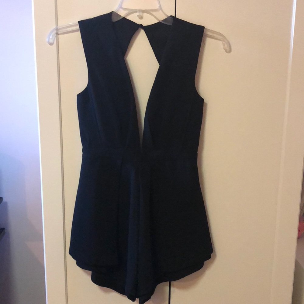 Sexy black romper
